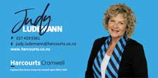 Judy Ludemann c/- Harcourts Cromwell